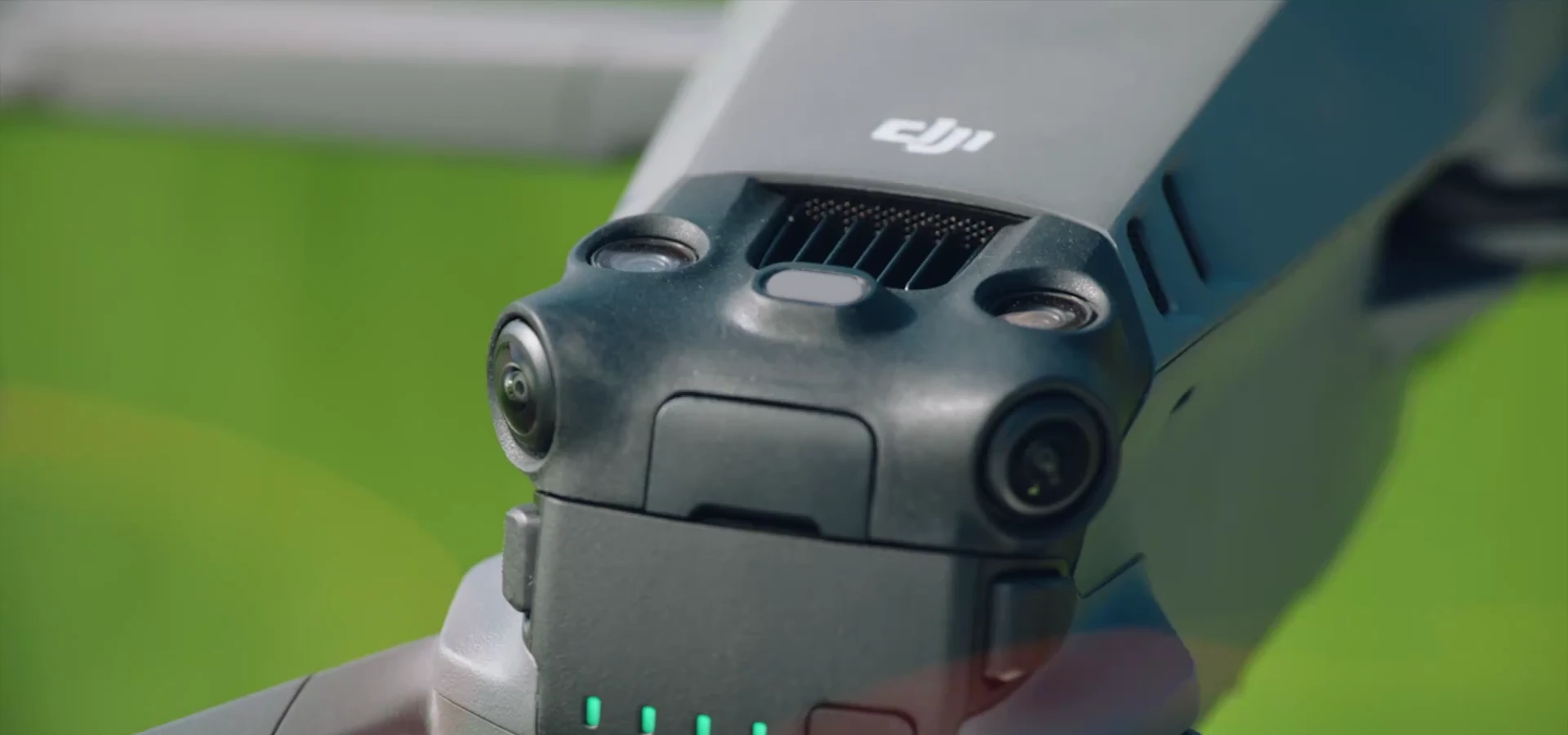 Close view of the sunlight sensor on top of the Mavic 3M