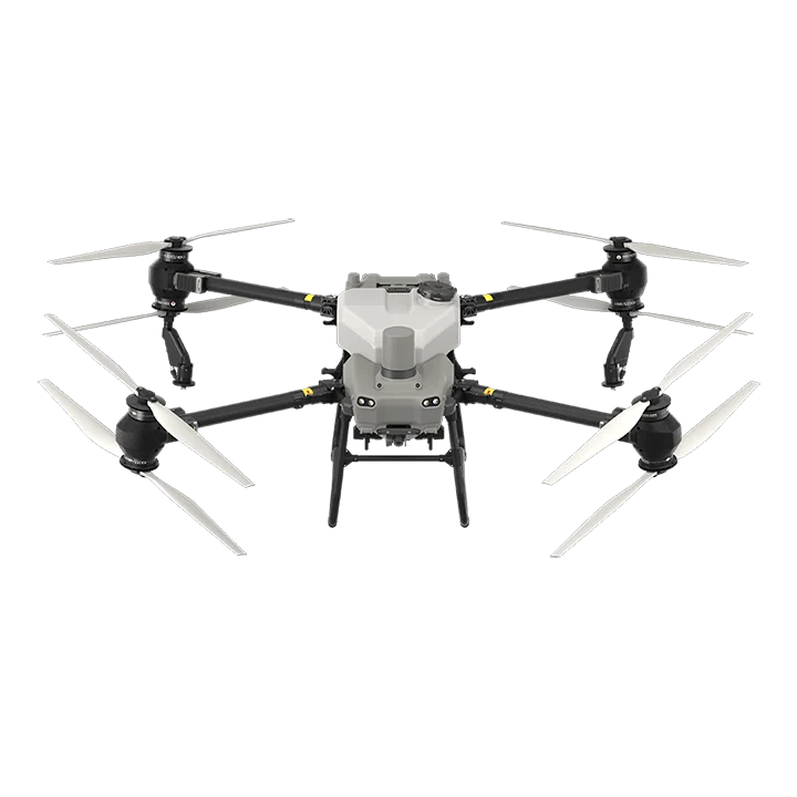 Spraying configuration · front view